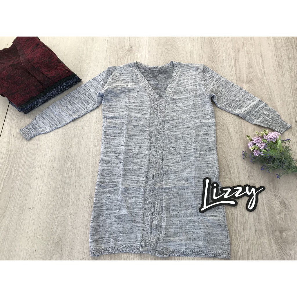 Lizzy - LONG TWIST CARDIGAN