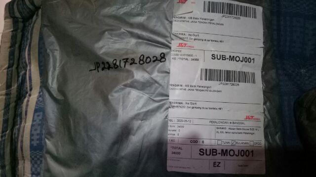 Atasan Batik Blus Wanita Size M L Xl Xxl Tenun Sutra Batik Pekalongan