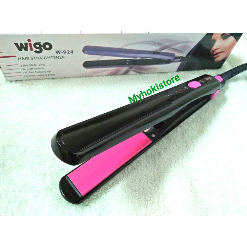 Catok 2in1 wigo w-924, catok keriting, catok 2in1 , sisir blow, hairdryer, catokan murah