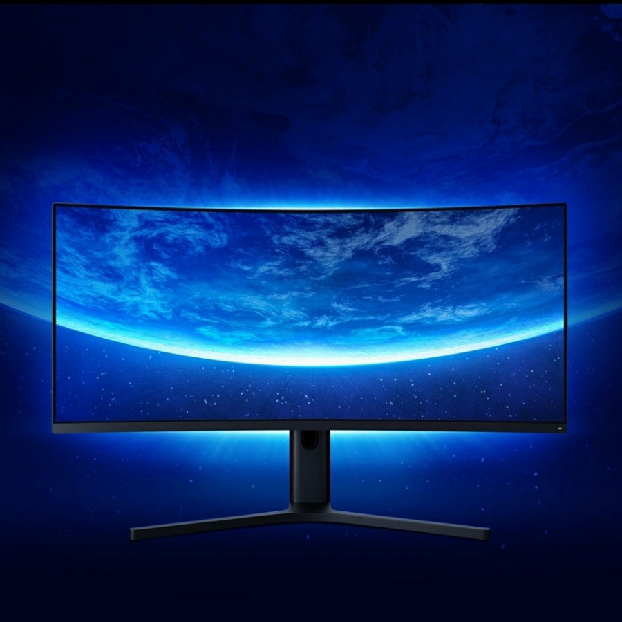 Xiaomi Mi Curved Gaming Monitor 34&quot; WQHD Layar Ultra Wide 144 Hz Garansi Resmi LED