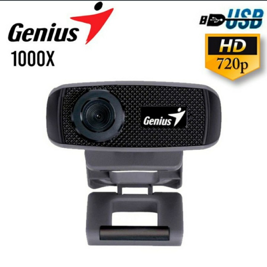 Genius WebCam FaceCam 1000X 720p HD Video Chat