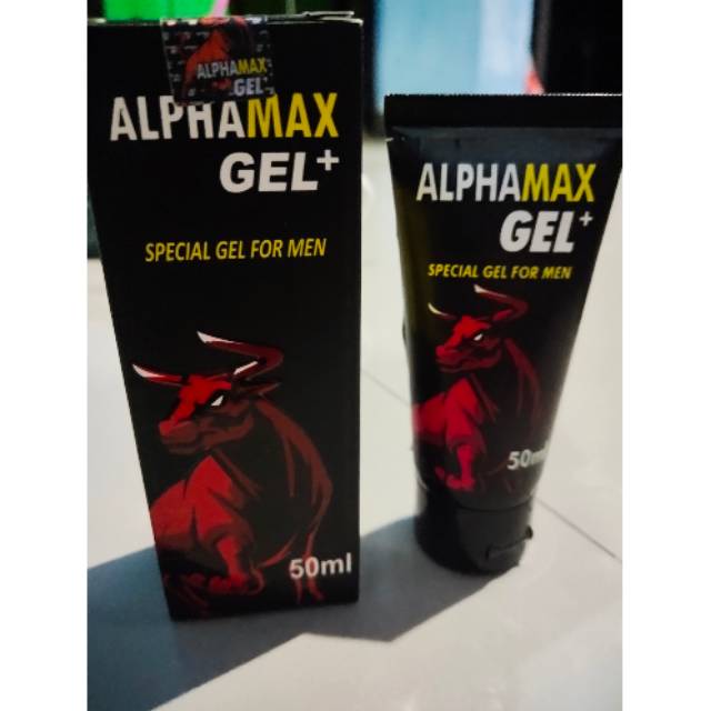 Bayar di tempat (COD) ALPHAMAX GEL ASLI - alphamax Original Obat Oles Untuk Pria Dewasa BPOM