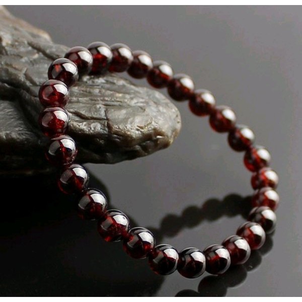 GELANG NATURAL RED GARNET MEWAH DAN TERMURAH