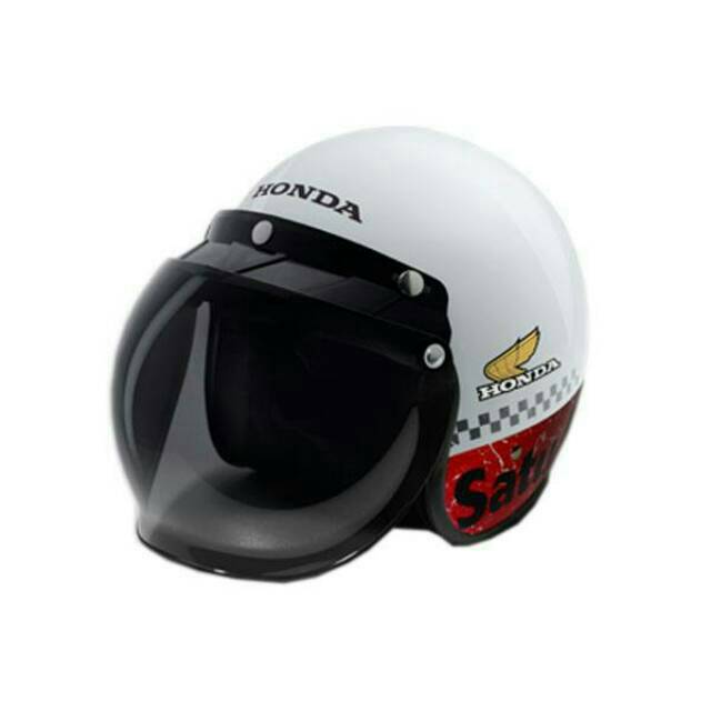 Helm Helmet BOGO Honda Classic Retro