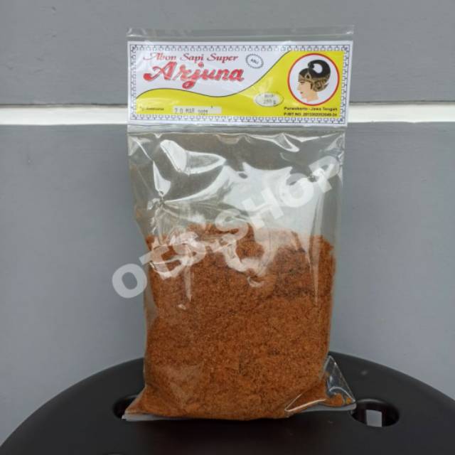 

ARJUNA ABON SAPI SUPER 250 GRAM (KEMASAN PLASTIK)