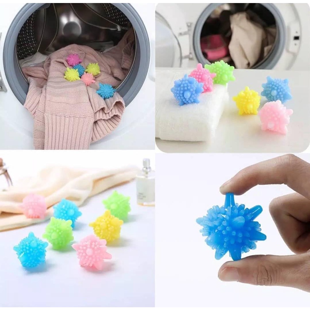 Washing Ball Magic Bola Laundry Silikon Bola Pembersih Mesin Suci Baju Bersih