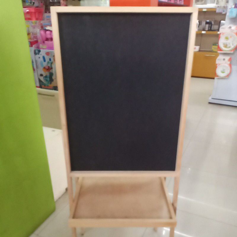 

JUNIOR WOODEN EASEL CURVE/PAPAN TULIS ANAK 2 SISI