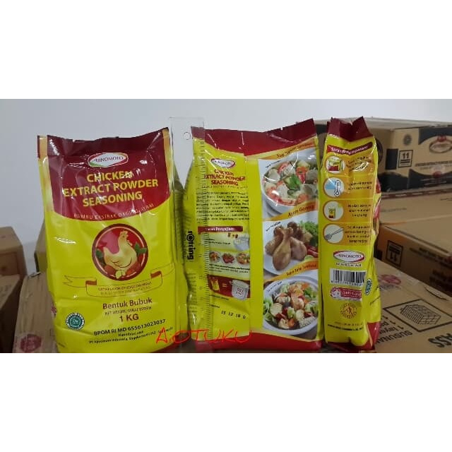 

Ready- Chicken Powder Seasoning /Bumbu Ekstrak Daging Ayam- Ajinomoto Horeka