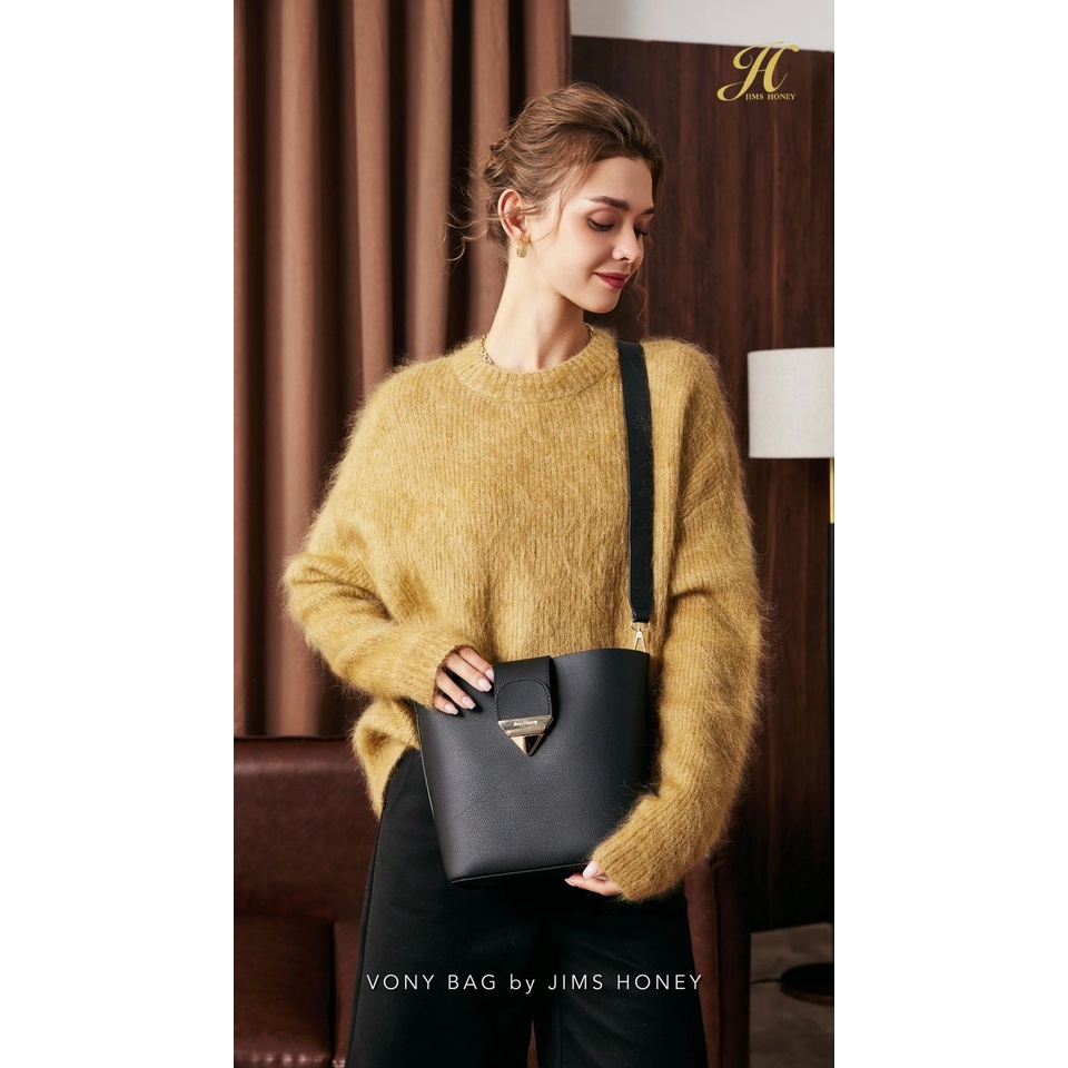 Jimshoney Vony Bag - Tas Selempang Wanita Tali Lebar / Slingbag Cewek Jims Honey Original Terbaru 20