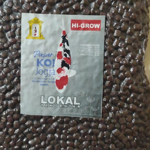 Pakan Ikan Koi Lokal Tak Gentar LTG 1Kg - M 5MM