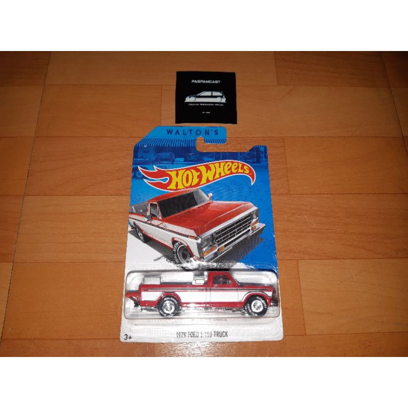 HOT WHEELS 1979 FORD F-150 TRUCK WALTON'S WALMART