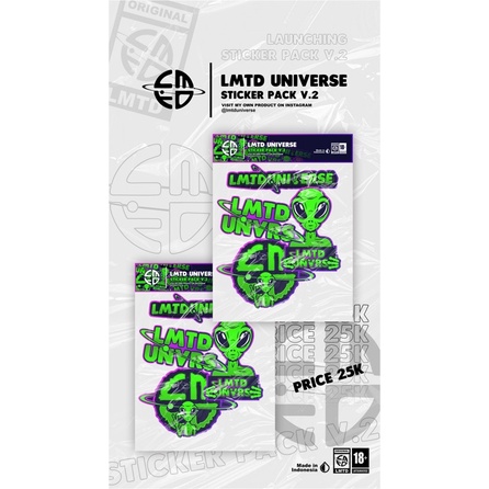 

Sticker pack v.2 by LMTDUNIVERSE