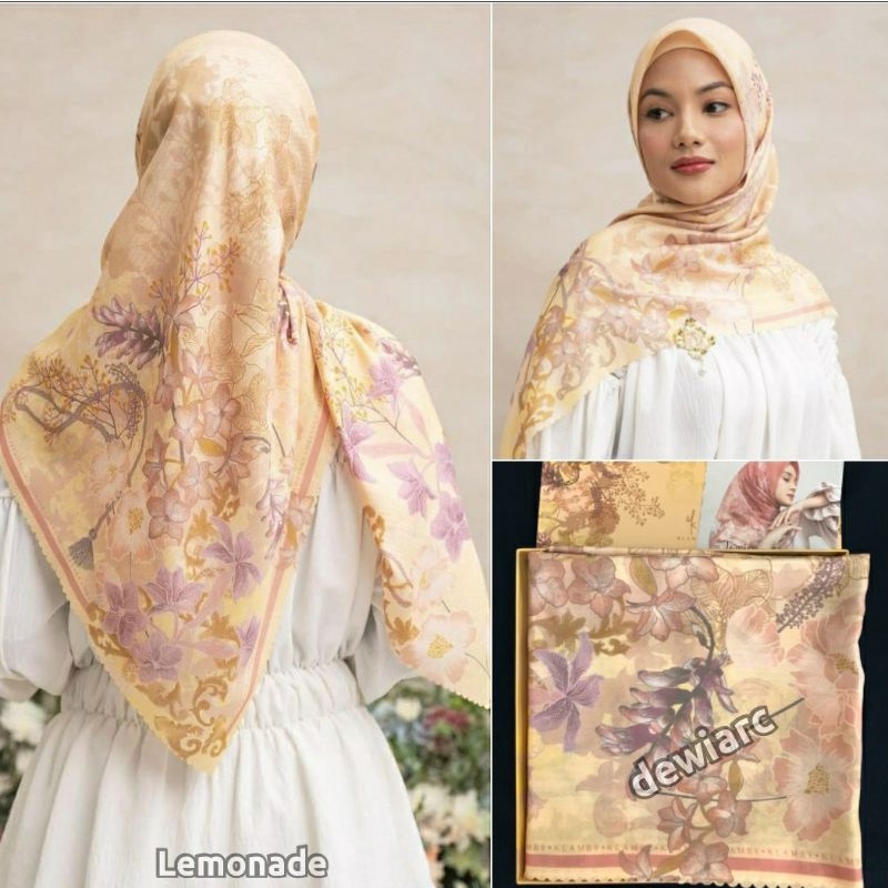 Pina Scarf WK Lemonade by Wearing Klamby