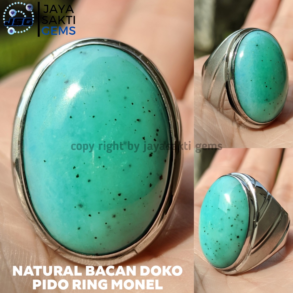 Natural Batu Akik Bacan Doko Pido Full Kristal BDP03