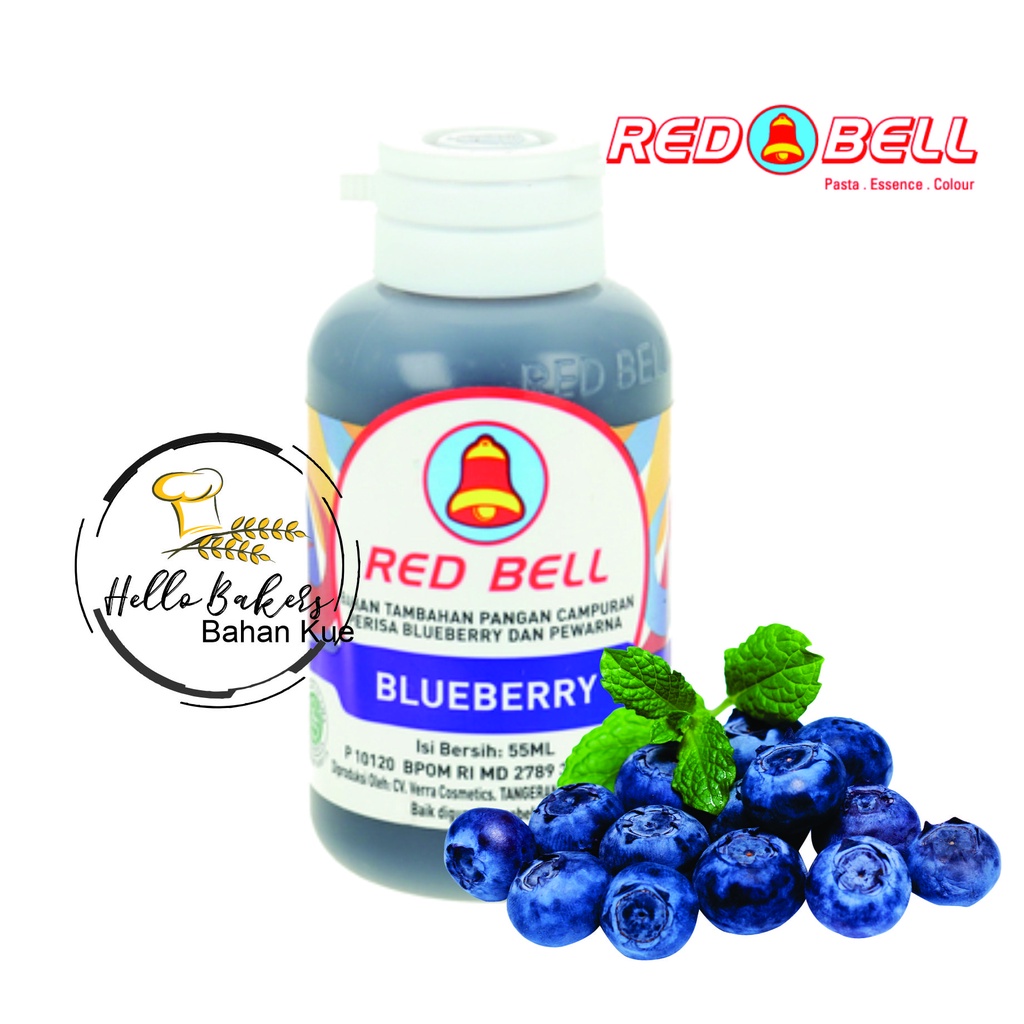 

RED BELL BLUEBERRY 55ML / RED BELL PASTA / BLUEBERRY / PERISA RED BELL