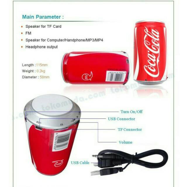 Jual Speaker Kaleng Minuman Advance Indonesia Shopee Indonesia