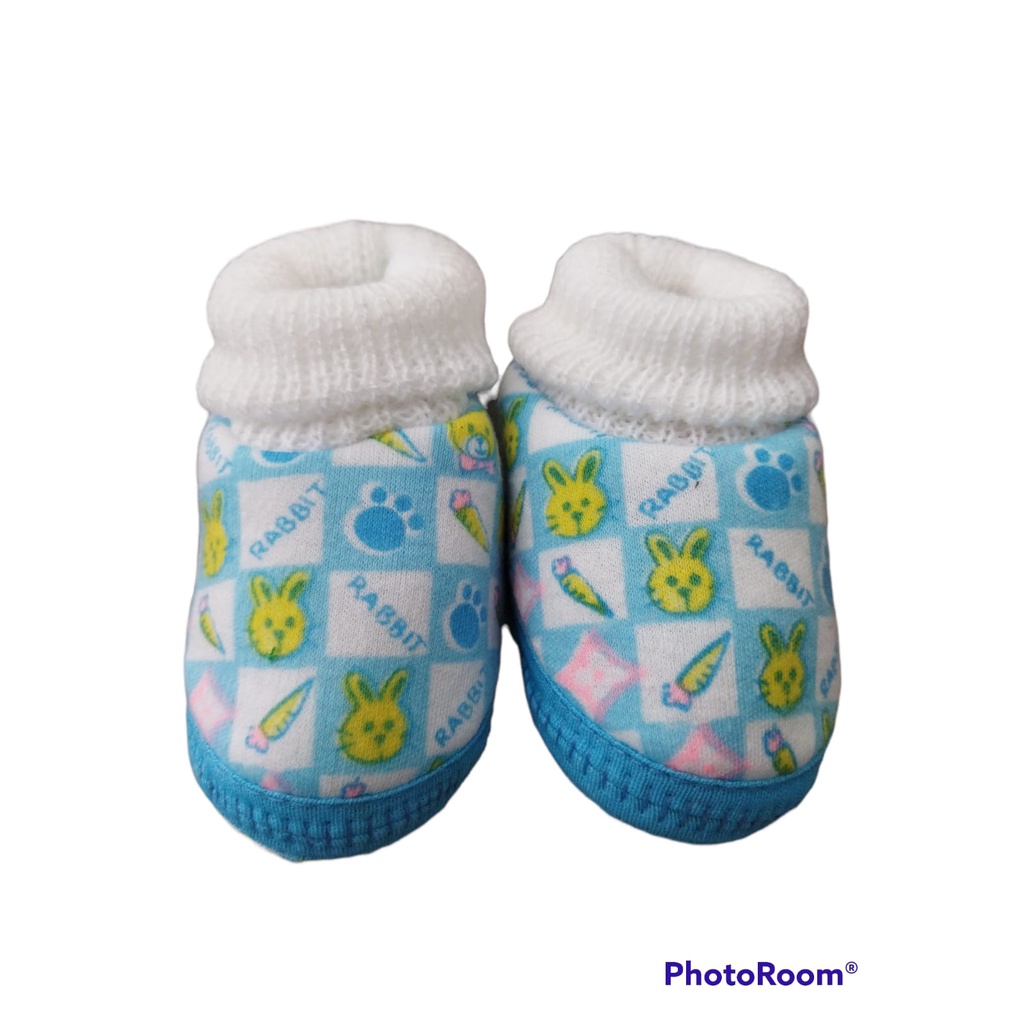 Boboko Prewalker Newborn Sepatu Bayi Empuk Full Print 0 sd 3 Bulan