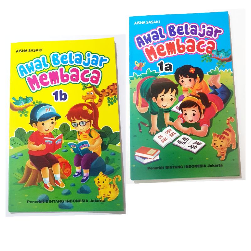 Buku TK AWAL MEMBACA 1A/1B (per jilid/paket)