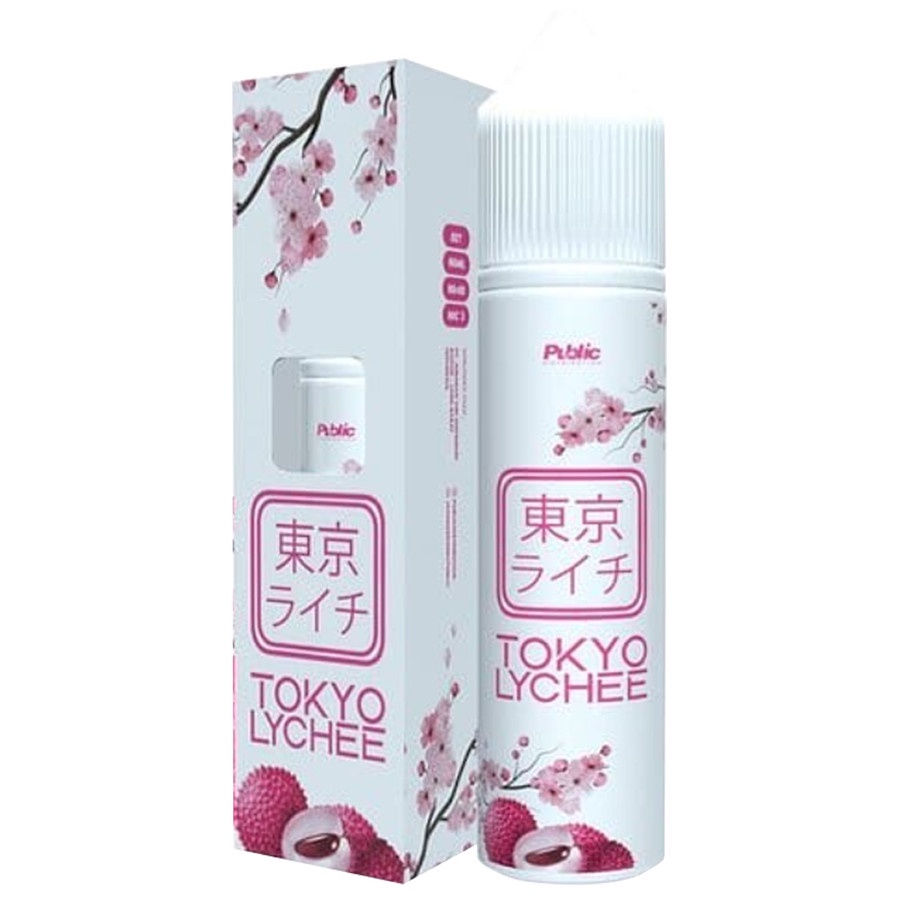 Tokyo Lychee 60ML 3Mg by Public Distribution Berpita Cukai