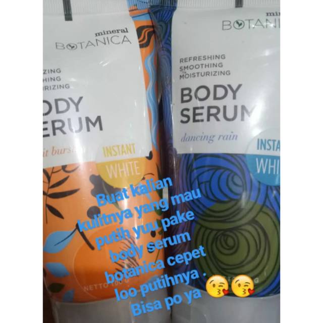 Jual Body Serum Mineral Botanica | Shopee Indonesia