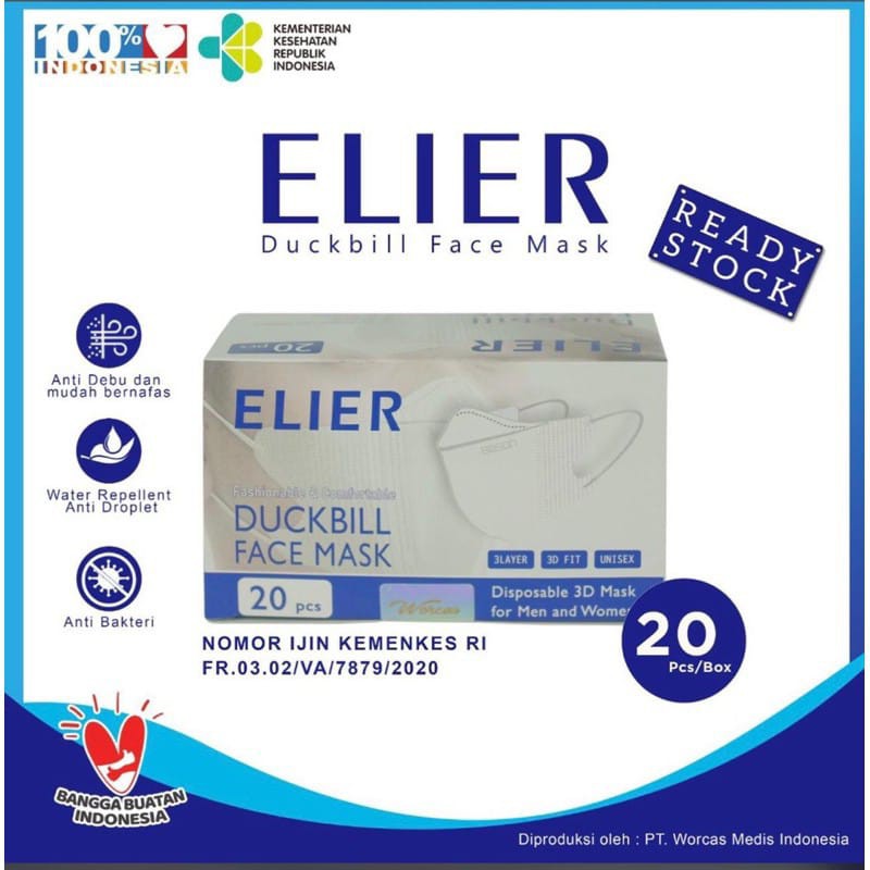 Masker Duckbill EILER by Boson / masker duckbill boson