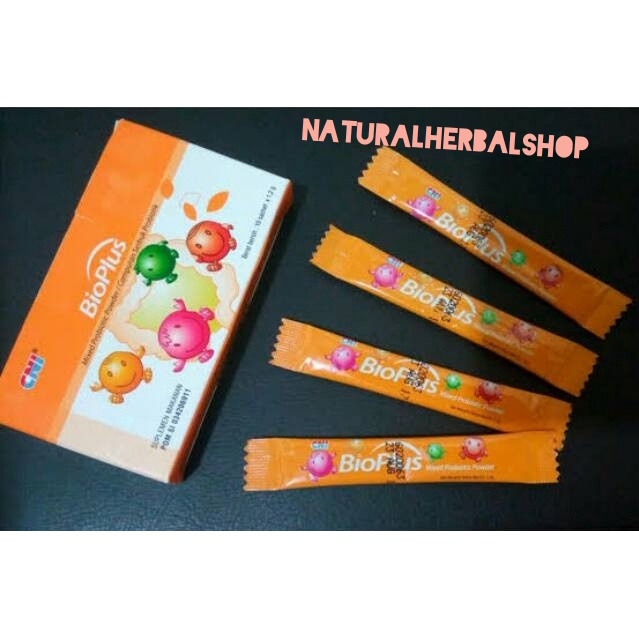 BIO PLUS (30 STIK 30 STICK) PREBIOTIK CNI BIOPLUS PROBIOTIK MASALAH PENCERNAAN ANAK ANAK & DEWASA