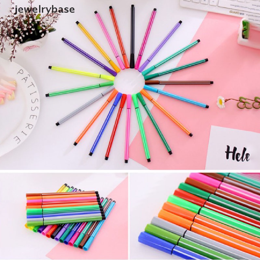 [Base] Washable Watercolor Pen Colour Pen Set for Kids Drawing Painting Art Marker Pens Boutique