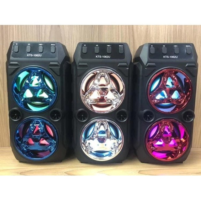 PROMO ！！！Speaker bluetooth kts 1062 karaoke