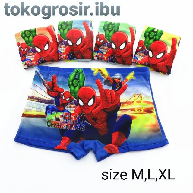 BOXER ANAK COWOK / CELANA DALAM ANAK COWOK IMPORT / CD ANAK SUPERHERO