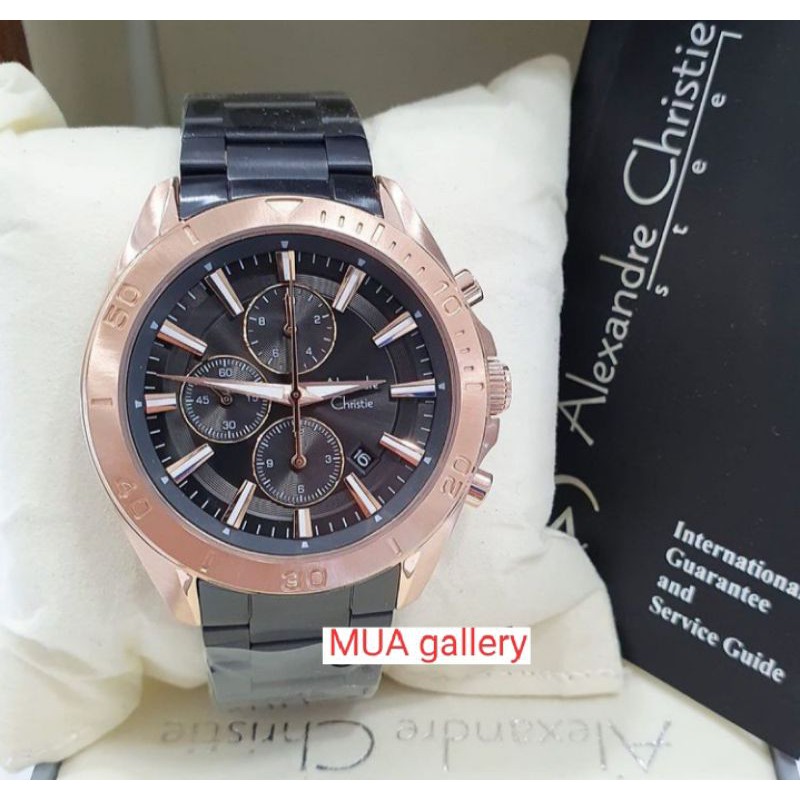 Alexandre Christie AC 6525 Jam tangan pria original / AC 6525