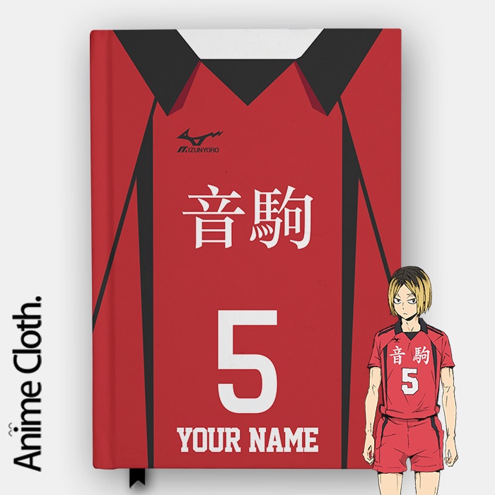 

Buku Catatan Nekoma Jersey Haikyuu Anime Custom Nama Note book Diary