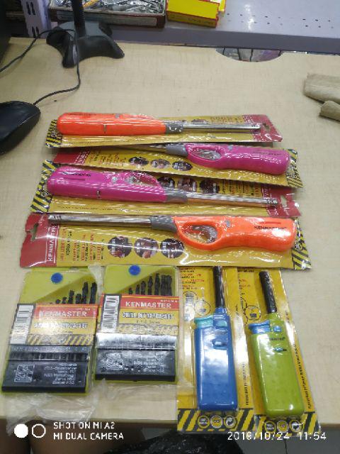 Kenmaster Gas Lighter Mini Lucu / Korek Api Pemantik Kompor