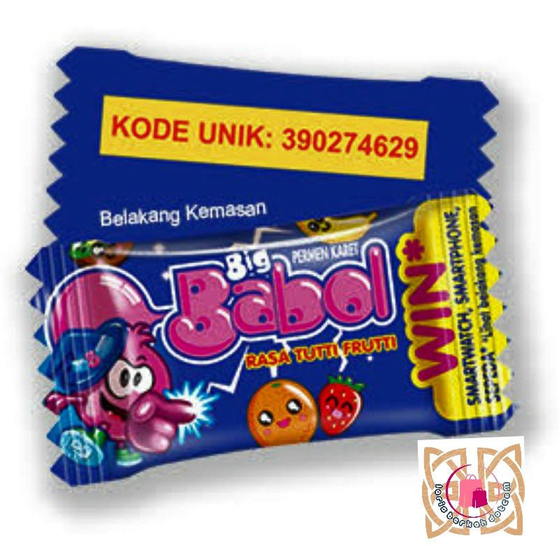 

Permen Karet Big Babol | RELAXA | KISS per pcs