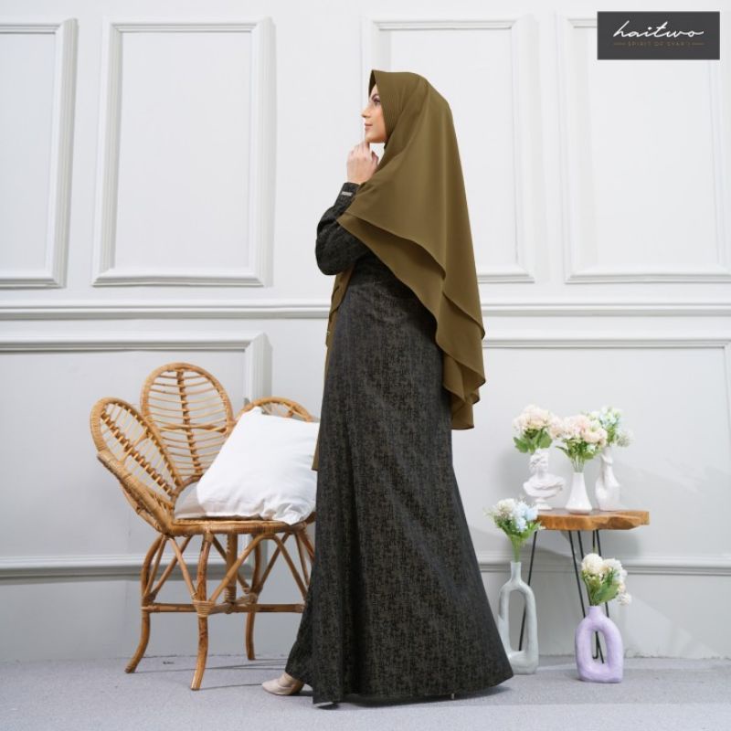 Gamis Syari Haitwo CRESEDIA 010 Fashion Muslim