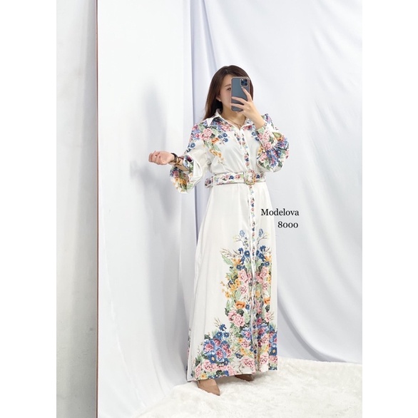 MDLV ~ 8000 GLORY MAXI // GAMIS IMPORT // LONG DRESS // FASHION MUSLIM IMPORT