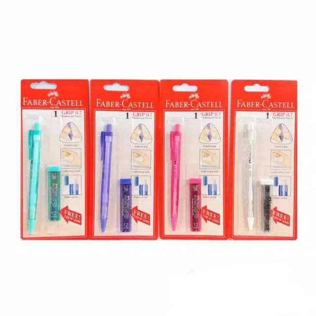 

ATK9 Pensil mekanik 0.7 mm Faber Castell / Econ Mech. Transparent