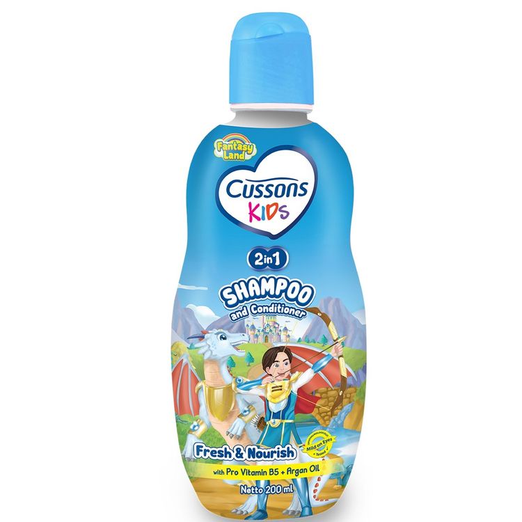 Cussons Kids 2in1 Sahmpoo and Conditioner Fresh & Protect 100ml - 200ml