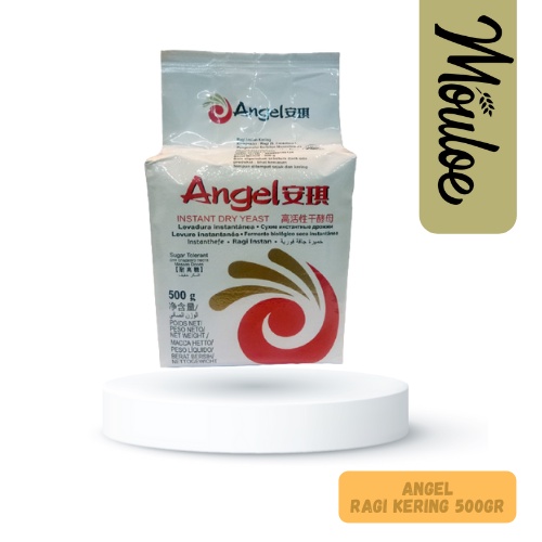 

ANGEL RAGI DRY YEAST RAGI INSTAN 500GR | Mouloemart | ragi instan untuk roti