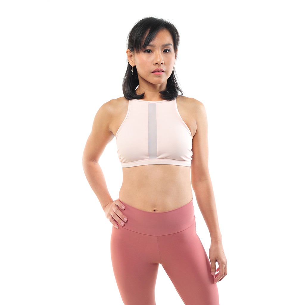 Jivvanya Activewear - Khanti Bra Blush - Sports bra / Bikini top / Swimwear top