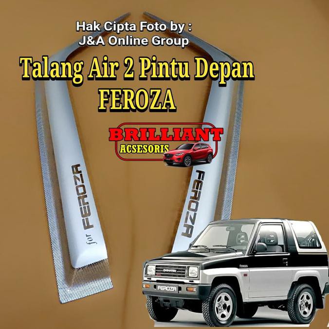 COD TALANG AIR 2 PINTU SILVER - FEROZA