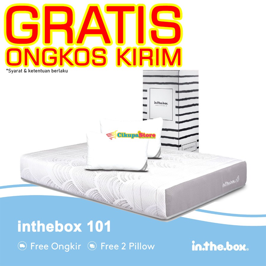 In The Box 101 Kasur Spring Bed 100x200 Matras Inthebox