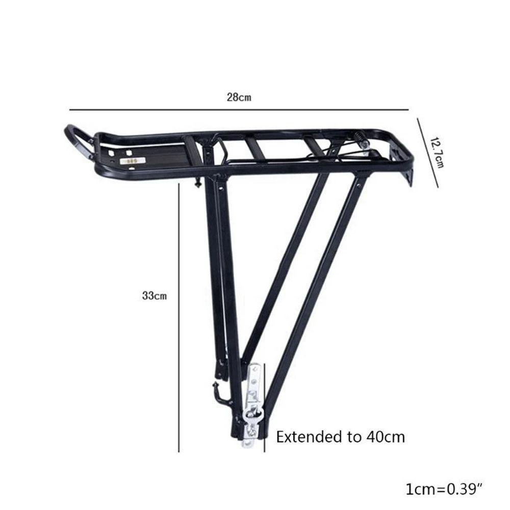 Lanfy Rak Sepeda Bersepeda Part Sepeda Part Bike Trunk MTB Bike Shelf Aluminium Alloy Sepeda Bagasi Carrier