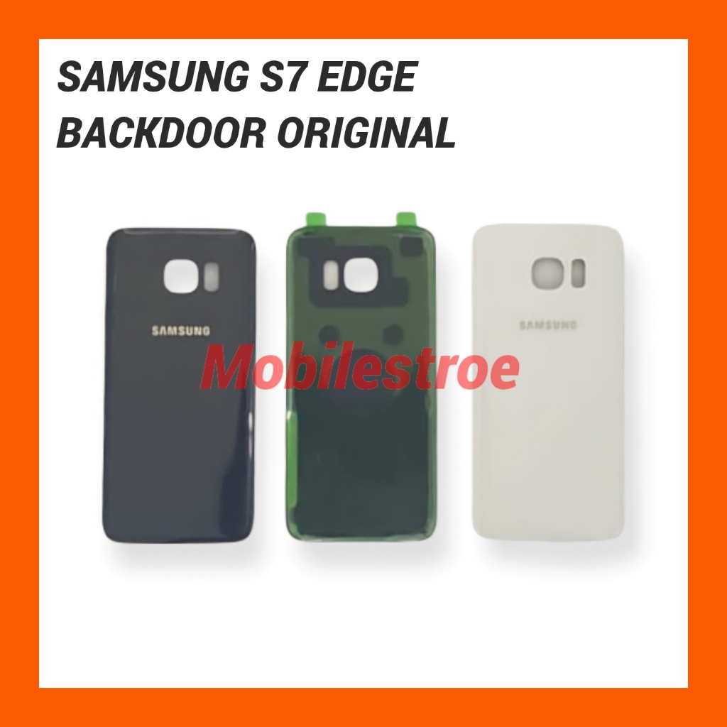 BACKDOOR / BACK COVER / CASING TUTUP BELAKANG SAMSUNG S7 EDGE