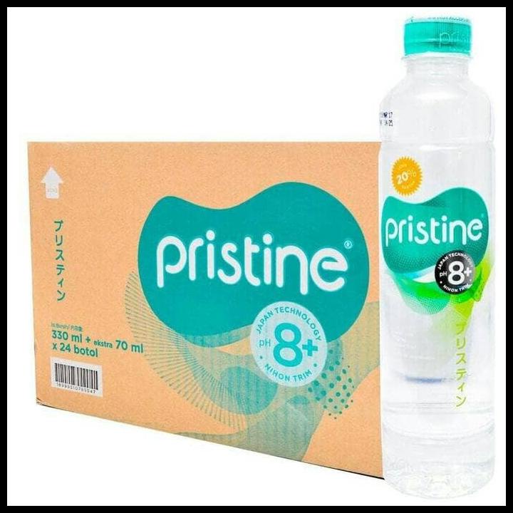 

DISKON TERBATAS !!! 2 DUS PRISTINE WATER 400ML* 48 BOTOL TERLARIS