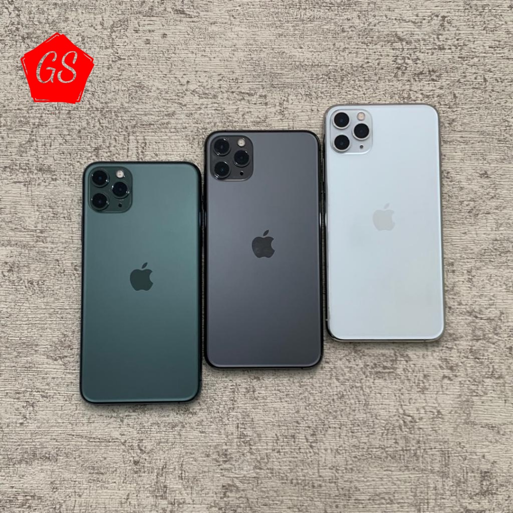 IPHONE 11 PRO MAX 512GB/256GB/64GB Second ORI Fullset Mulus