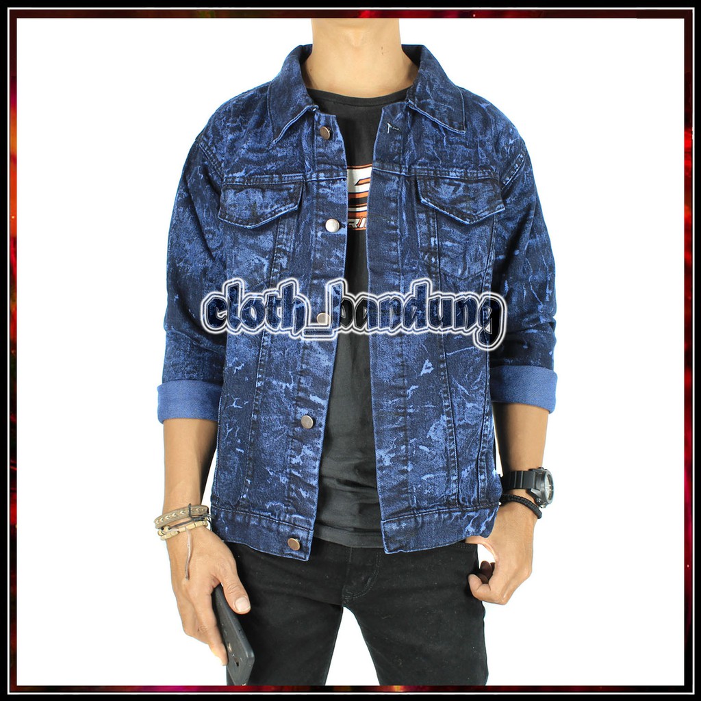 levi's cloud wash denim jacket