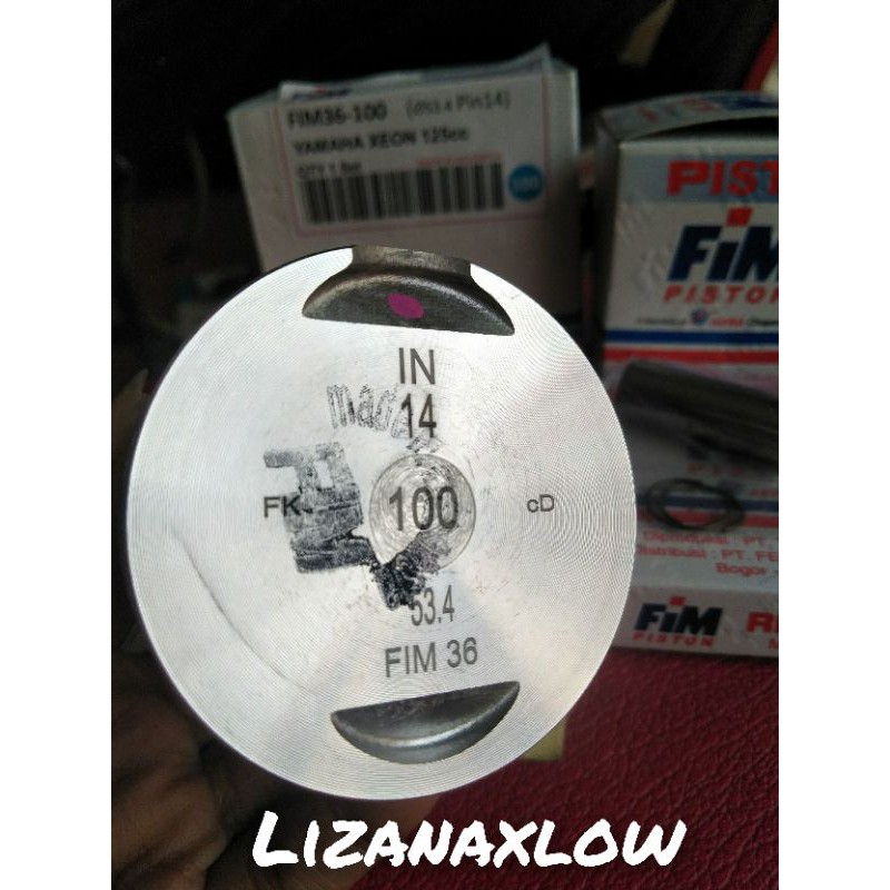 piston fim xeon os 100 53,4 mm pen14 fim36