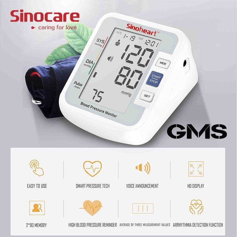 Tensimeter Digital Sinocare Type BA - 801 Garansi Resmi