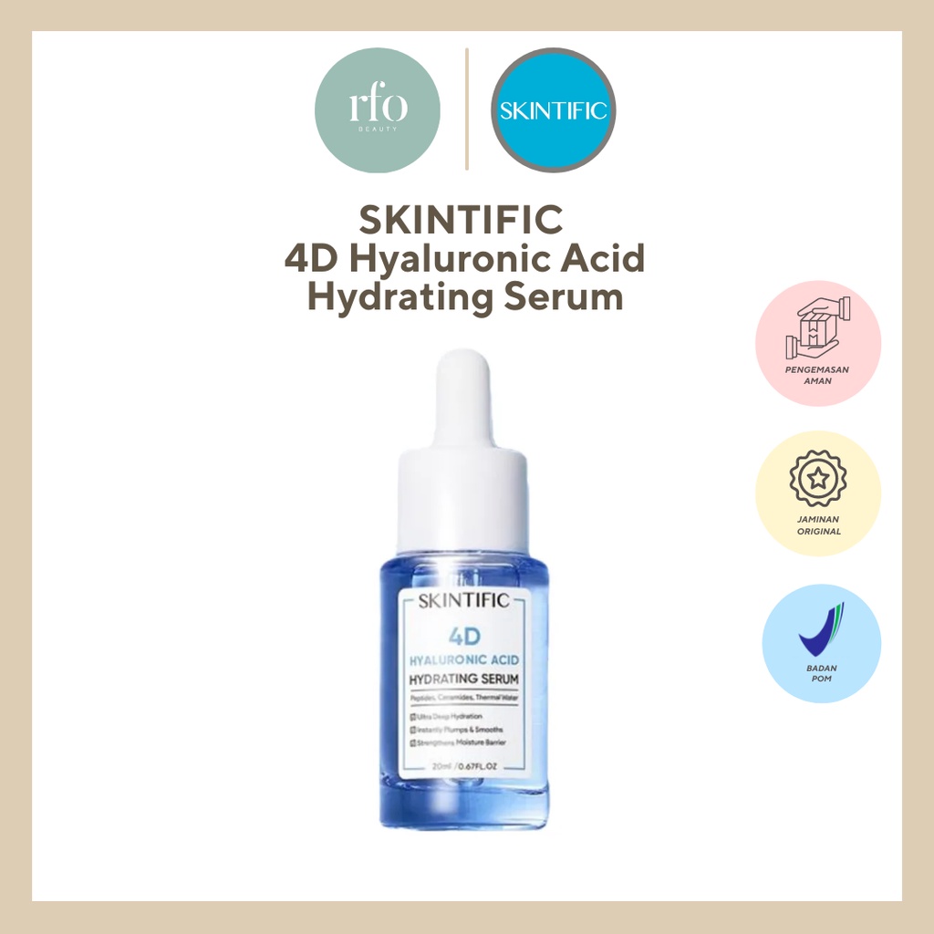 SKINTIFIC 4D Hyaluronic Acid Hydrating Serum