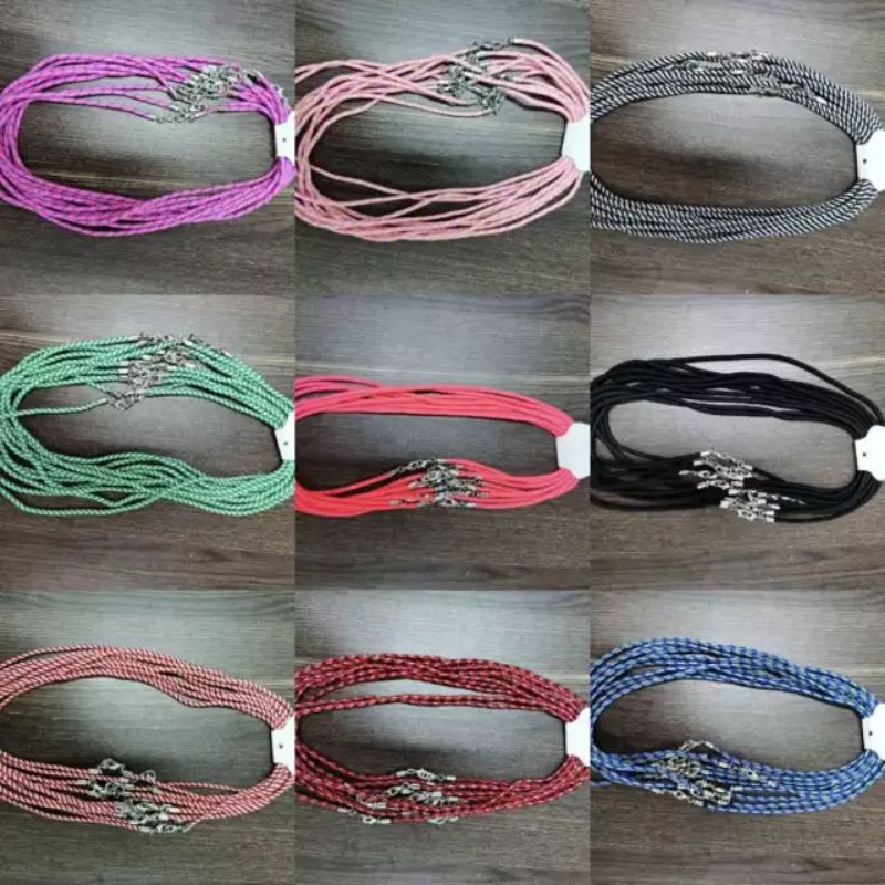 6 PCS STRAP MASKER/GANTUNGAN/TALI KALUNG MASKER UNISEX CORAK/WARNA RANDOM